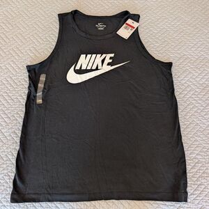 NWT Nike Sportswear Icon Futura Tank Top Size L (0249)